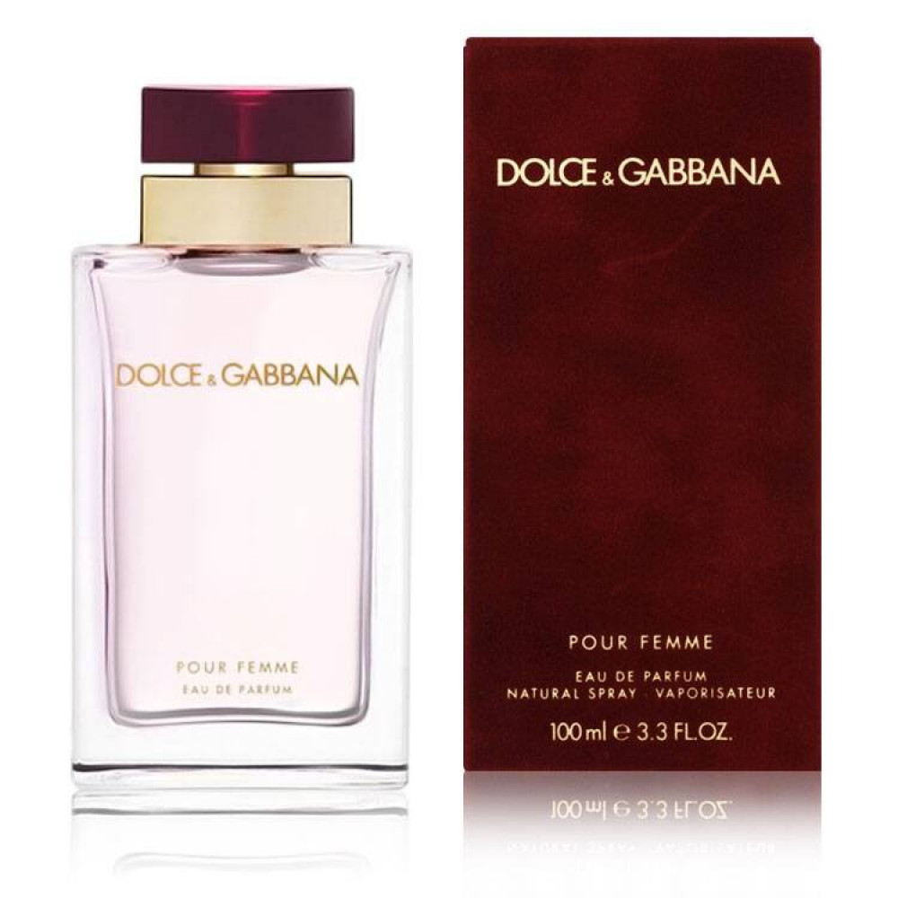 عطر دولتشي اند غابانا بور فيم برفيوم 100مل العنابي